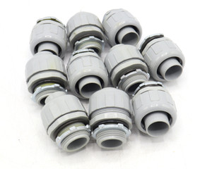 Heyco FNMC-B 1” NPT Liquid Tight Bullet Connector, 10pc Heyco FNMC-B 1” NPT Liquid Tight Bullet Connector, 10pc