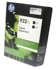 HP 932XL High Yield Printer Ink Cartridges, Black, 2-pack HP 932XL High Yield Printer Ink Cartridges, Black, 2-pack