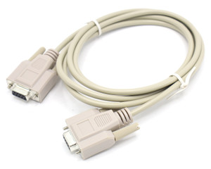 DB9 Female To DB9 Female Null Modem Serial Cable, 6 Feet DB9 Female To DB9 Female Null Modem Serial Cable, 6 Feet
