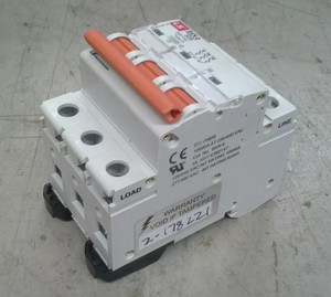 LSIS BKN-b 240VAC 50 Amp 3-pole DIN Mount Mini Circuit Breaker LSIS BKN-b 240VAC 50 Amp 3-pole DIN Mount Mini Circuit Breaker