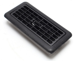 8" x 4"x 1-1/2" Louvered Grille, Black 8" x 4"x 1-1/2" Louvered Grille, Black