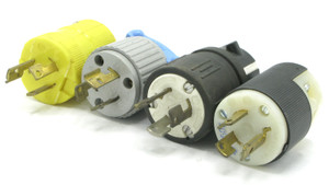 Assorted Brands NEMA L6-15 Male Plug 15 Amp 250V Assorted Brands NEMA L6-15 Male Plug 15 Amp 250V
