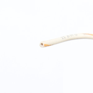 AWM Type 1007/1569 22AWG Tinned Copper PVC Insulated Wire, White/Orange, 1638ft