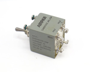 Airpax M39019/03-332 240VAC, 10 Amp, 2-pole Magnetic Circuit Breaker Airpax M39019/03-332 240VAC, 10 Amp, 2-pole Magnetic Circuit Breaker