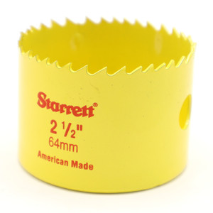 Starrett Bi-Metal Fast Cut Hole Saw, 2-1/2" Starrett Bi-Metal Fast Cut Hole Saw, 2-1/2"