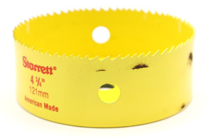 Starrett Bi-Metal Fast Cut Hole Saw, 4-3/4" Starrett Bi-Metal Fast Cut Hole Saw, 4-3/4"