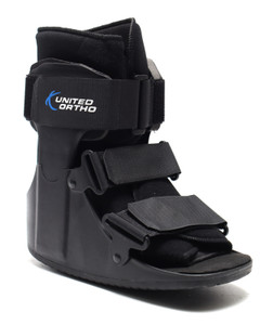 United Ortho USA14013 Short Cam Walker Fracture Boot, Small, Black United Ortho USA14013 Short Cam Walker Fracture Boot, Small, Black