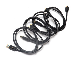 AmazonBasics USB 3.0 Cable, USB-A Male to Micro B, Black, 3ft, 4pk