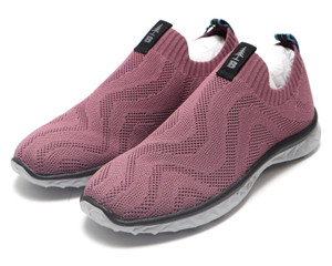 Bass Outdoors Women's Hex Knit Pull-On Sneaker, Pink, 7.5