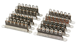 6-Position Phenolic Terminal Strip, 10 Piece Lot 6-Position Phenolic Terminal Strip, 10 Piece Lot