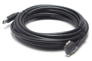 Newnex US226AMCBR4I5M 5Gbps USB-A Male to Micro B-Male Right Angle, 16.4ft (5m)
