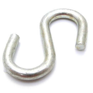 S Hook 1-1/4 inch Steel 25 Pack S Hook 1-1/4 inch Steel 25 Pack
