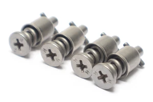 1142012-9 1/4 Turnlock Fastener Stud Assembly, 4pc