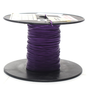 M22759/11-20-7 20AWG Silver Plated PTFE Jacketed Wire, Violet, 227ft M22759/11-20-7 20AWG Silver Plated PTFE Jacketed Wire, Violet, 227ft