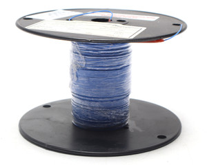 M22759/11-26-6 26 Gauge Silver Plated, PTFE  Jacketed Wire, Blue, 250ft