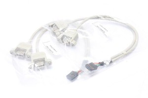 OALUSBA-3 Panel Mount Dual USB-A 2.0 to 10-pin Header, 2pk OALUSBA-3 Panel Mount Dual USB-A 2.0 to 10-pin Header, 2pk