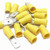 12 - 10 Gauge Yellow Partial Insulated Male Push-on 0.250 Inch - 100 Pieces 12 - 10 Gauge Yellow Partial Insulated Male Push-on 0.250 Inch - 100 Pieces