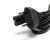 Europlug CEE 7/16 to IEC320 C7, European 2-Conductor Power Cord, 6ft