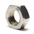 1/2"-13 X 1/4" Stainless Steel Hex Nuts, 25pcs