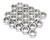 1/2"-13 X 3/8" Stainless Steel Hex Nuts, 25pcs