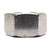 1/2"-13 X 3/8" Stainless Steel Hex Nuts, 25pcs