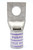 Burndy YAV38L-TC12-FX Square Ring Terminal, Non-Insulated, 4/0 AWG, 1/2" Ring