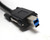 0514UCK3-0273 USB A to Standard B Cable, Black, 6.5ft