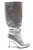 Modatope Tall Women's Boots, Silver, Size 9