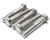1/2"-13 X 2 1/2" Stainless Steel Hex Bolts, 5pcs