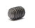 #10-32 X 1/4" Socket Hex-Drive Set Screw, Black, 100pcs