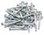 1/4"-28 x 2-1/4" Zinc Plated Hex Bolts, 50pcs