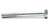 1/4"-28 x 2-1/4" Zinc Plated Hex Bolts, 50pcs