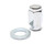 Chrome Plated 12mm X 1.25" Short Shank 3E Lug Nuts, 20pcs