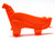 Hot Wheels Colossal Crash Replacement Left Orange Catch Ramp