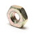 6-32 Zinc Plated Steel Hex Nuts, 100pcs