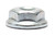 6-32 Zinc Plated Steel Hex Nuts w/ Flange, 100pcs