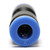 Straight Pneumatic Fitting, 6mm (1/4 in.), Push-To-Connect, 150pcs