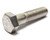 1/2"-13 x 2" Stainless Steel Partially Threaded Hex Bolts, 5pcs