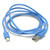USB A to Micro USB Cable, 4 Foot, Blue