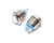 38717SW SPST-N.O. Stainless Steel Push Button Switch, 2pcs