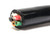 Alpha Wire 743/3 23AWG 3-Conductor PVC Coiled Retractile Cord, 4-12ft