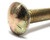1/2"-13 x 5" Zinc Plated Steel Carriage Bolts, 2pcs