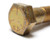 1/2"-13 x 2" Grade 5 Cadmium Plated Steel Hex Bolts, 5 pc