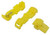 12 - 10 Gauge, Yellow T-Tap To 1/4 Inch Female - 25 Pieces