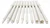 Philmore 63-910 Anti-Static Trimmer Alignment Tools, 10 Piece Set