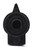 DakaWare Chicken Head Knob, 1/4" Shaft, Black, 2pcs