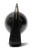 DakaWare Rounded Chicken Head Knob, 1/4" Shaft, Black, 2pc