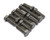 7/16"-14 x 1-1/4" Grade 8 Steel Hex Bolts, Black, 12pc