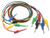 Test Leads - 38" Banana Plug to Mini Clip - Set of 5 Colors