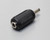 3.5mm Mono Jack to 3.5,1.3mm Coaxial Plug Audio Adaptor Connector